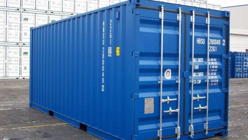 20ft DD Frontansicht 2