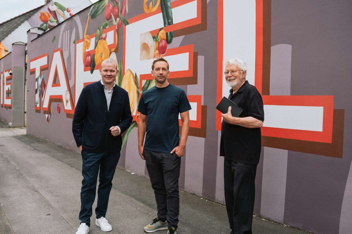 Hendrik Schabsky (Li.) / Stefan Mlynek (Mitte) / Dr. Horst Röhr (Re.)