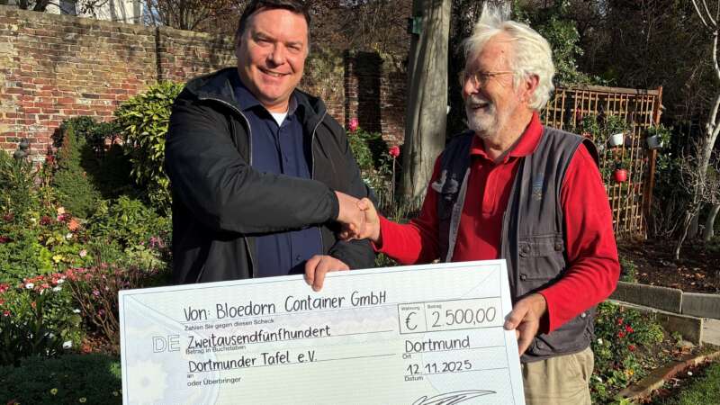 Spendenübergabe Dortmunder Tafel