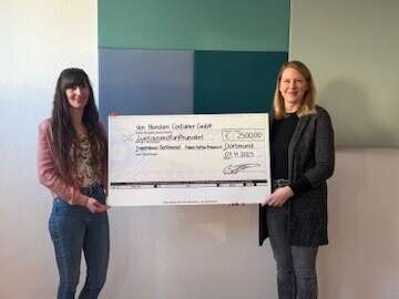 Spendenübergabe Frauenhaus