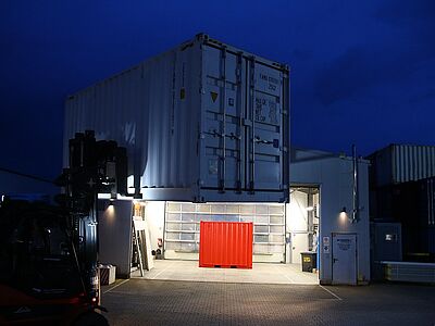 Container-Werkstatt bei Bloedorn in Wickede