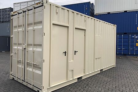 Umbau 20ft High Cube Container
